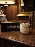 Свічка апсайклінг Hennessy Very Special &mdash; Butterscotch & Bourbon | 350 г | Соєвий віск с023 фото