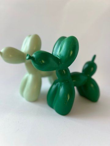 Декоративна фігурка "Собачка з повітряних кульок" (Balloon Dog) &mdash; 18 см р0034 фото