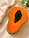 Декоративна глиняна тарілка Papaya Tray р0014 фото 7