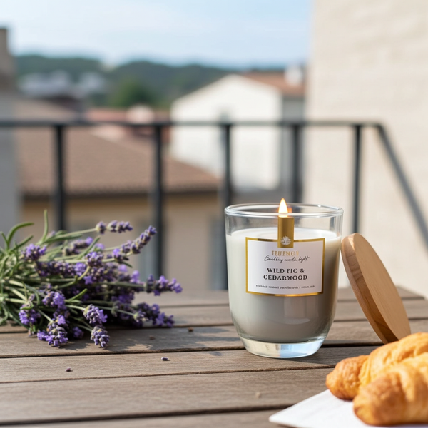 Аромасвічка WILD FIG & CEDARWOOD с003 фото